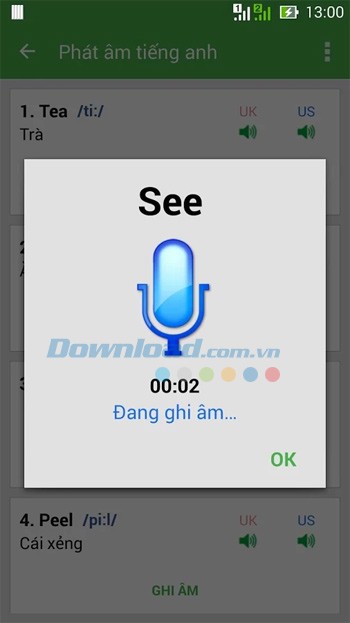 Ghi âm để nghe lại bất cứ lúc nào