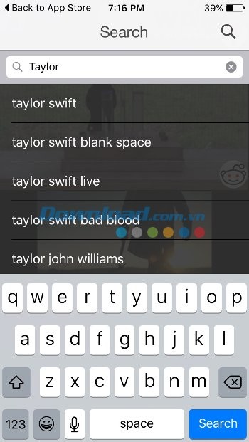 Tìm kiếm video bằng từ khóa