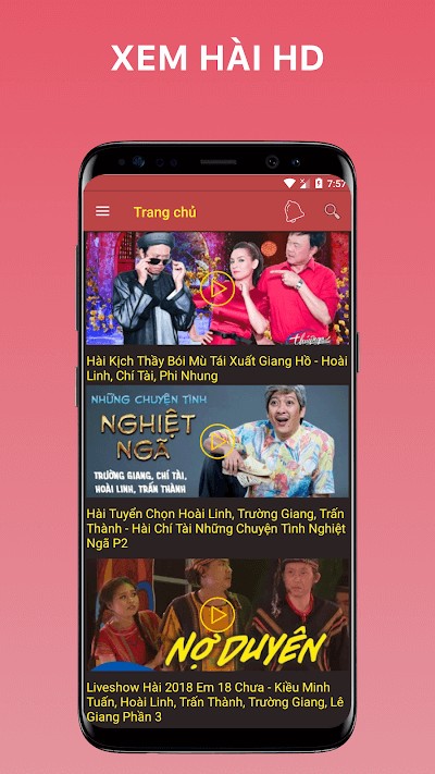 Xem Hài HD trên Android