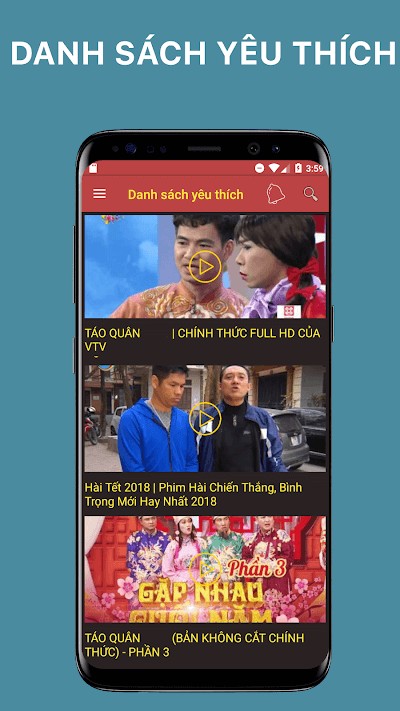 Xem Hài HD trên Android