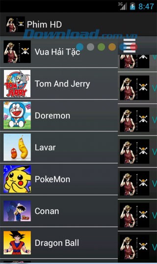 Phim hoạt hình for Android