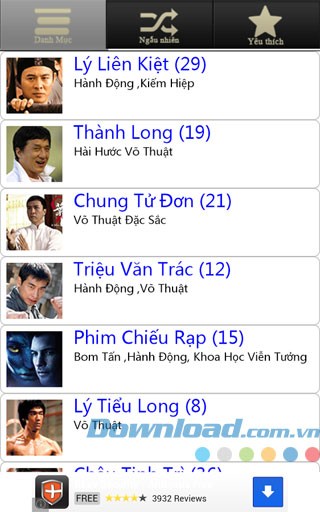 Phim Hành Động Võ Thuật