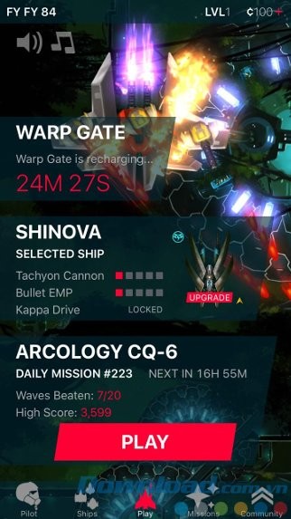 Thông tin cổng và tàu