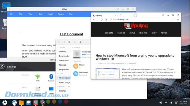 Mở nhiều ứng dụng cùng lúc