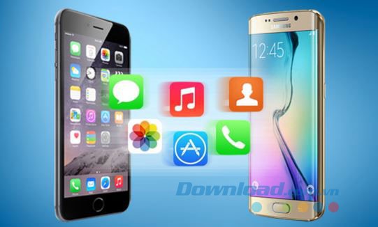 Chia sẻ file giữa 2 điện thoại qua máy tính Mac