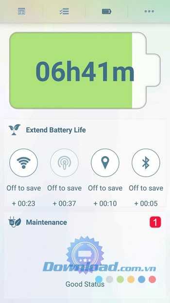 Phone Doctor Plus giúp kiểm tra tình trạng pin