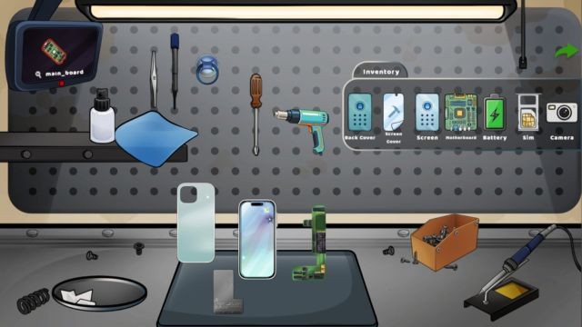 Kinh doanh điện thoại cũ và lựa chọn con đường phát triển trong Phone Flipper Simulator