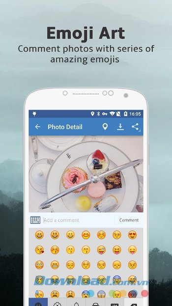 Phonegram for Instagram cho Android gồm các gói biểu tượng thú vị