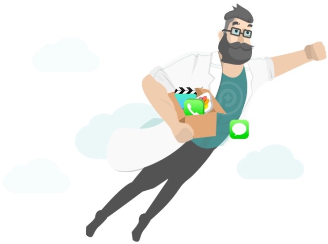 PhoneRescue for iOS giải cứu dữ liệu an toàn