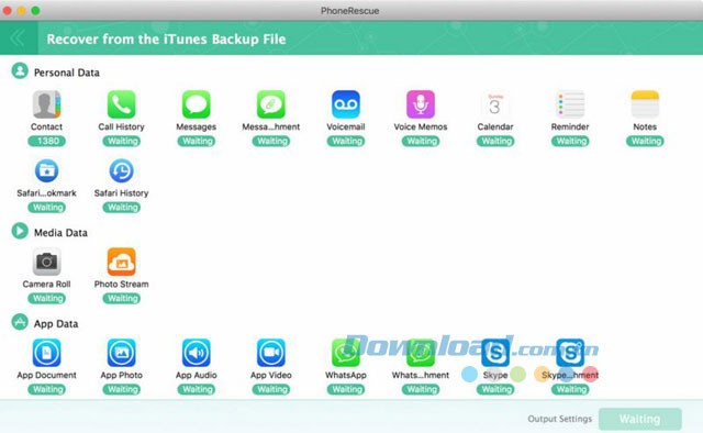 Lấy lại dữ liệu đã sao lưu trên iTunes