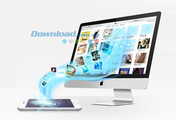 Chuyển đổi dữ liệu từ điện thoại sang máy tính