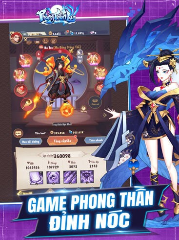 Game Phong Thần đỉnh nóc