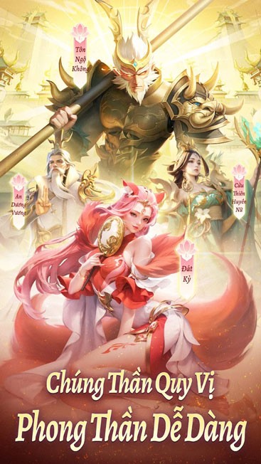 Game chiến thuật chủ đề phong thần