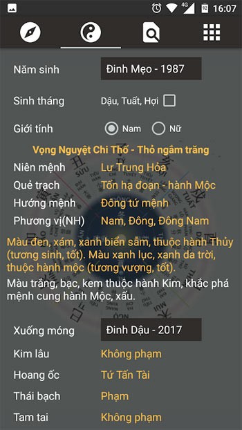 Xem hướng