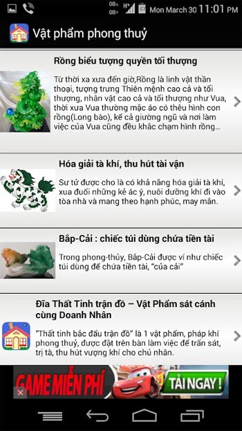 Vật phẩm phong thủy