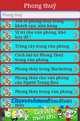 Phong thủy trong kinh doanh for Android