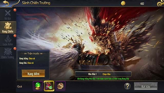 Sảnh chiến trường trong Phong Vân