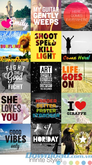 Dùng template có sẵn