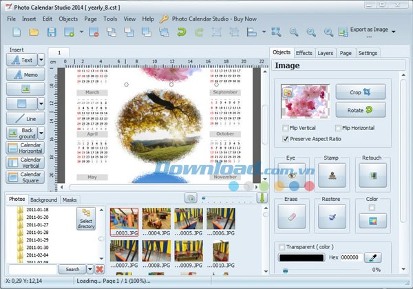 Photo Calendar Studio