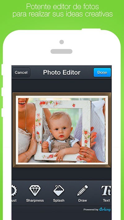 Tạo khung ảnh trên Photo Collage Lite