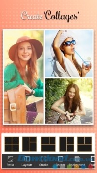 Photo Editor Pro 2018 cho Android giúp bạn tạo ảnh ghép nghệ thuật