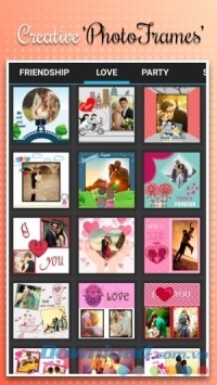 Khung hình của Photo Editor Pro 2018 cho Android