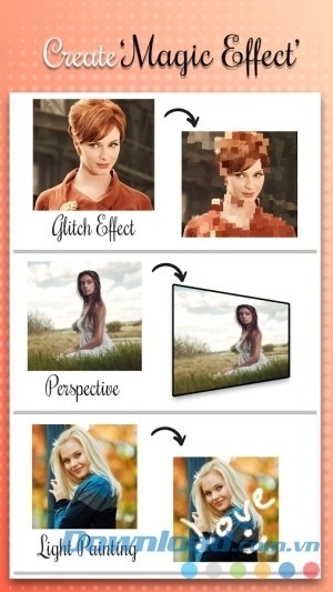 Photo Editor Pro 2018 cho Android có hiệu ứng ma thuật