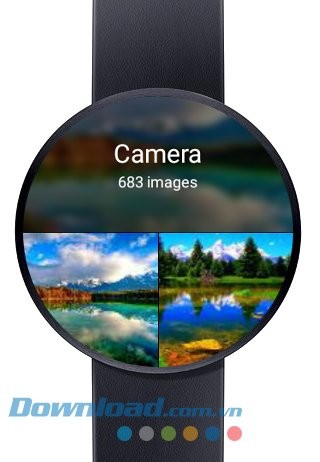 Thư viện ảnh trên Photo Gallery cho Android Wear