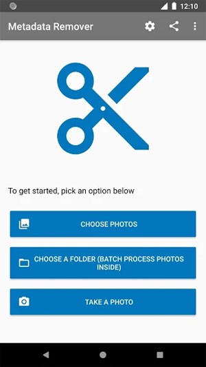 Photo Metadata Remover cho Android là ứng dụng xóa siêu dữ liệu EXIF khỏi ảnh chụp