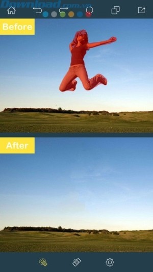 Xóa chi tiết thừa khỏi ảnh