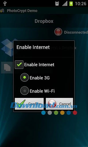 PhotoCrypt Demo for Android