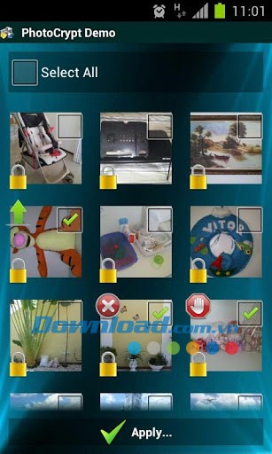 PhotoCrypt Demo for Android