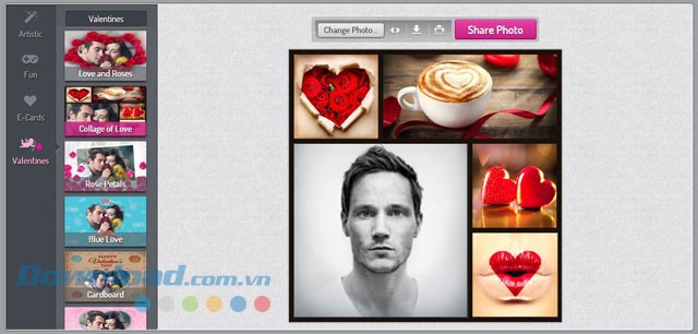 Hiệu ứng cho ngày lễ Valentine