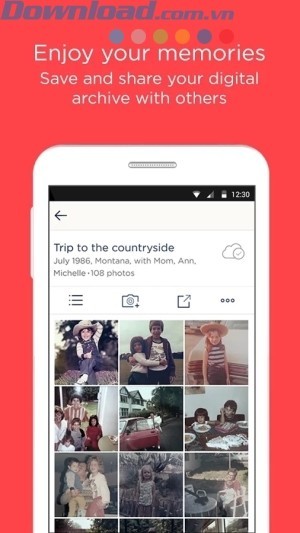 Lưu trữ tiện lợi và dễ dàng chia sẻ với bạn bè