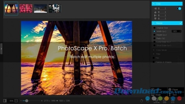 Xử lý nhiều bức ảnh cùng một lúc bằng ứng dụng chỉnh sửa ảnh PhotoScape X cho máy tính