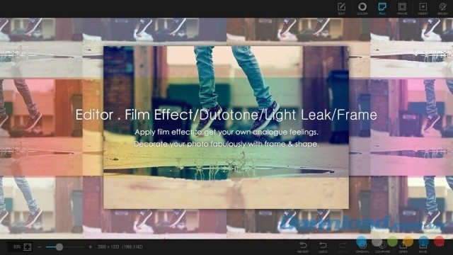 Áp dụng hiệu ứng và trang trí bằng ứng dụng chỉnh sửa ảnh PhotoScape X cho máy tính