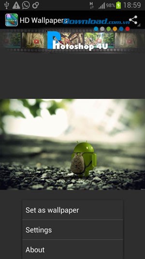 Ứng dụng Photoshop 4U