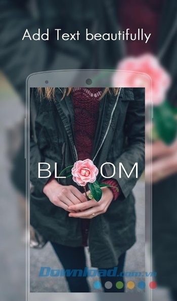 Thêm chữ vào ảnh với PhotoSoft