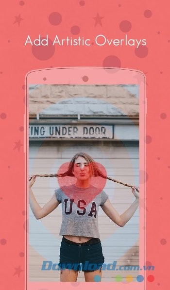 Tính năng Overlay mạnh mẽ của PhotoSoft