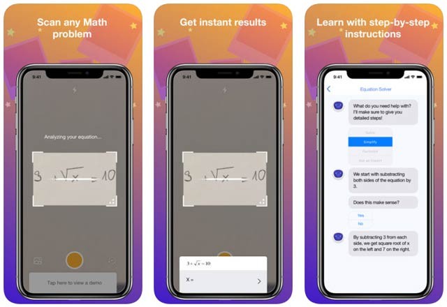 Chụp ảnh và nhận lời giải nhanh chóng