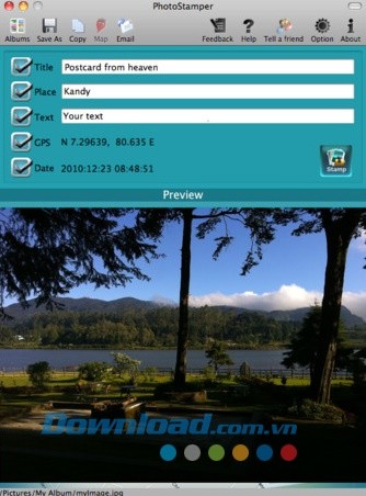 PhotoStamper for Mac