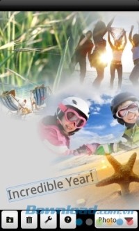 Ứng dụng ghép ảnh PhotoTangler Collage Maker cho Android