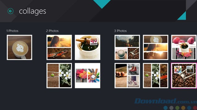 Mẫu cắt dán có sẵn của Phototastic Collage