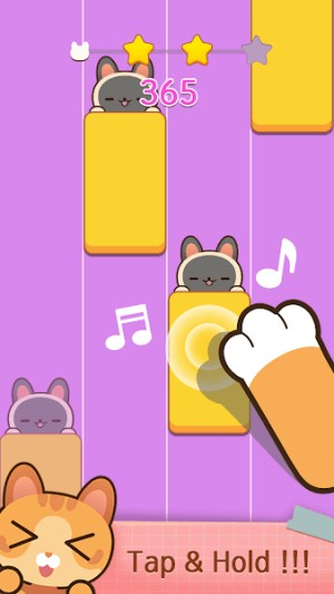 Piano Cat Tiles là game âm nhạc chơi giống Magic Tiles