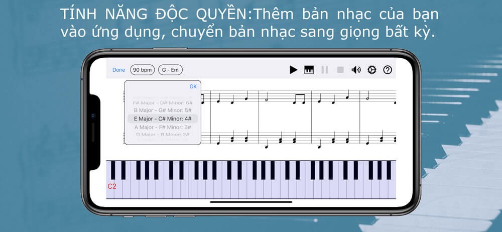 Nhanh chóng thêm bản nhạc vào ứng dụng