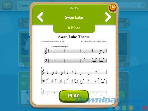 Chơi piano chân thực