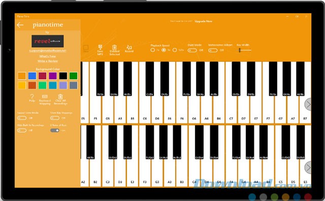 Các lựa chọn cài đặt