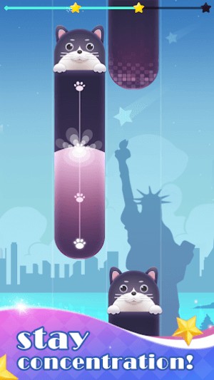 Game âm nhạc Piano Trip cuốn hút nhờ các phím đàn hình thú dễ thương