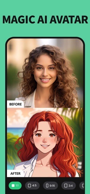 Biến ảnh chụp ảnh hoạt hình