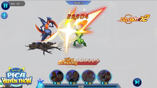 Hàng loạt kỹ năng độc đáo của Pica Huyền Thoại